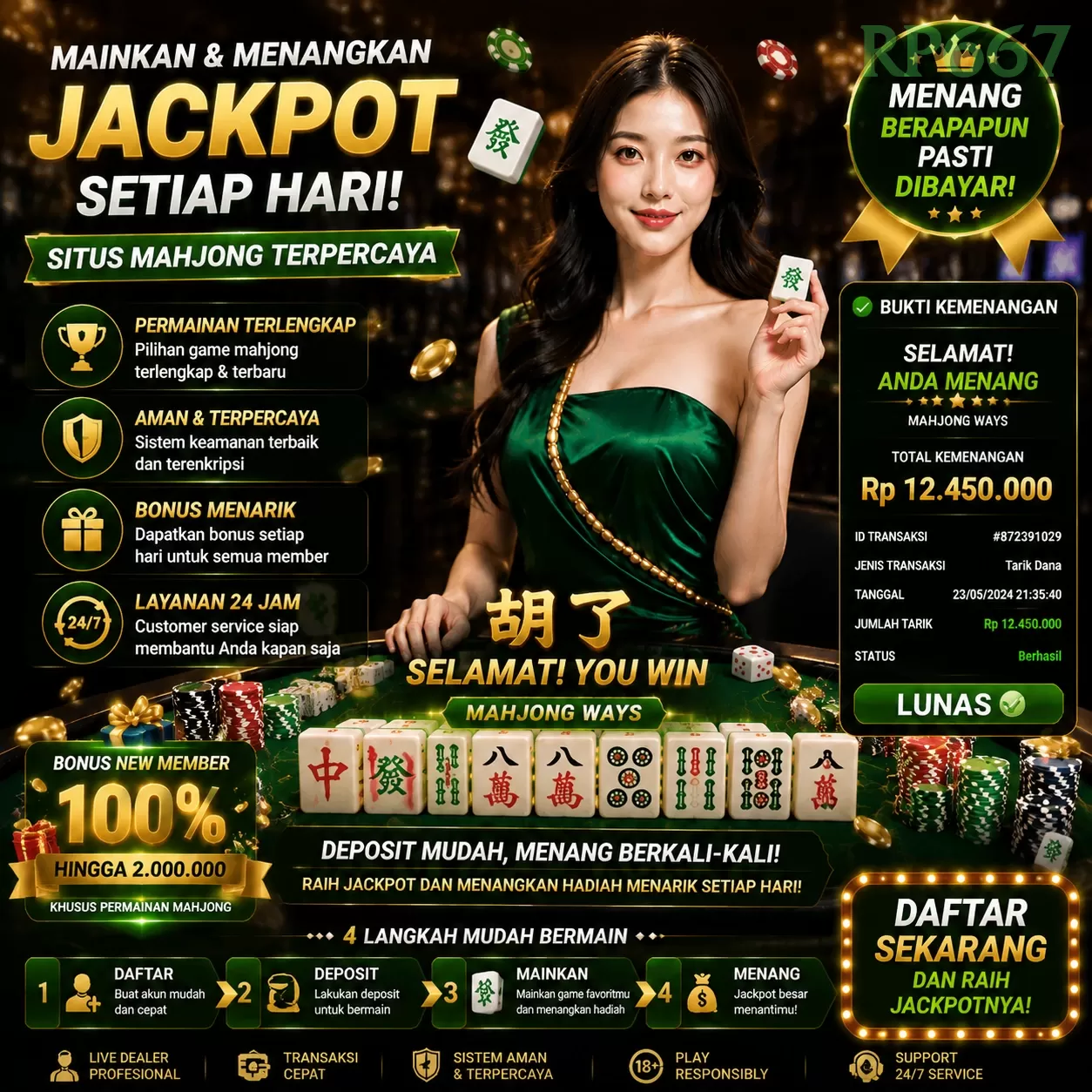 Login rp667 Sekarang Bonus Melimpah